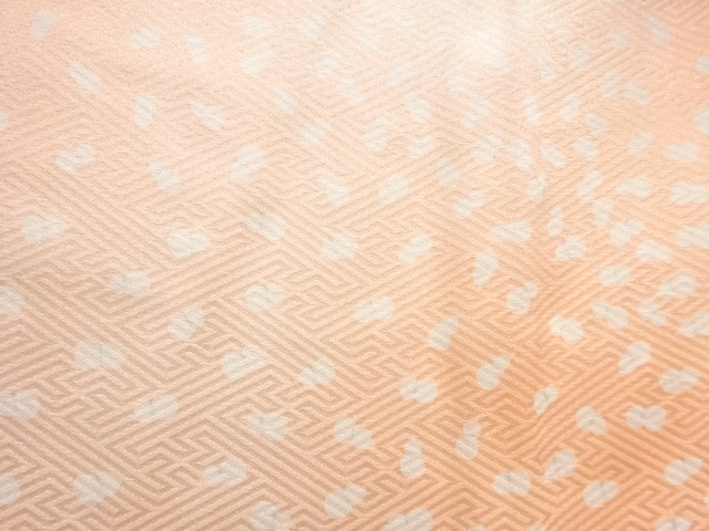  瓢箪模様単衣長襦袢